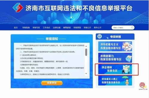 正式上线 济南网民和企业有了网上侵权举报专属渠道