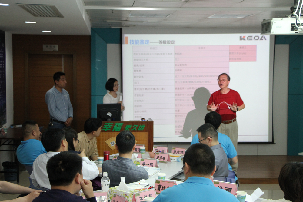 “2017开云手机官方版页面洁能高潜干部发展项目”举行第四次集中培训