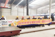 开云手机官方版页面新铭丰承建的安徽杭加建筑节能新材料有限公司项目成功投料