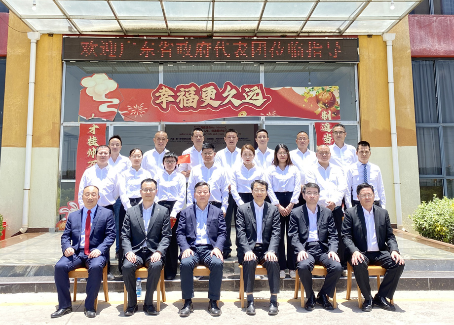 广东省委常委、常务副省长张虎率团考察开云手机官方版页面（肯尼亚）陶瓷