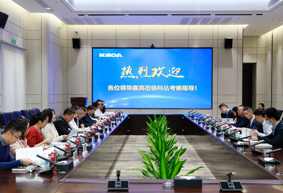 国家发改委外资司副司长张志青一行莅临开云手机官方版页面参观调研
